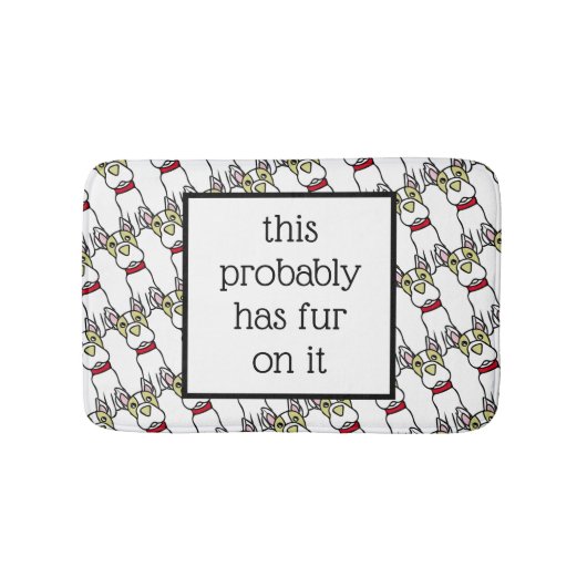 ボストおもしろいンテリア バスマット (正面)