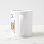 ボストカラフルンジャイアントコーヒーマグの街並み ジャンボコーヒーマグカップ (裏面)