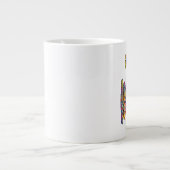 ボストカラフルンジャイアントコーヒーマグの街並み ジャンボコーヒーマグカップ (正面)