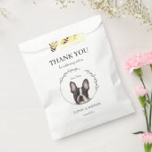 ボストシンプルンテリア結婚ズサンキューフェイバーバッグ フェイバーバッグ (封をした状態)