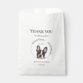 ボストシンプルンテリア結婚ズサンキューフェイバーバッグ フェイバーバッグ (正面)