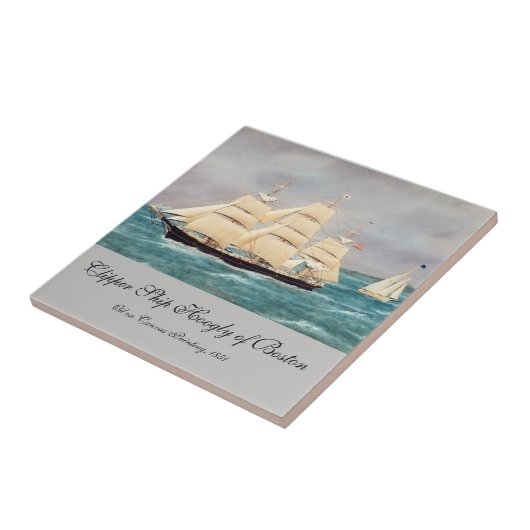 ボストニア船 タイル (側面)