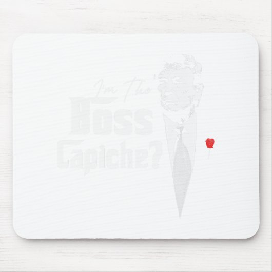 ボストランプ2024のためのイタリアのカピチェ マウスパッド (正面)