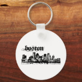 ボストンあなたの街のために置く キーホルダー (正面)