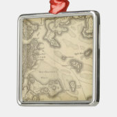 ボストンおよび周辺 メタルオーナメント (左)