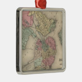 ボストンおよび隣接した都市 メタルオーナメント (右)