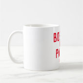 ボストンお茶会のマグ コーヒーマグカップ (左)