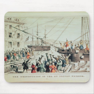 ボストンお茶会1846年 マウスパッド