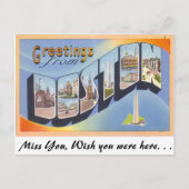 ボストンからのご挨拶 ポストカード (正面)