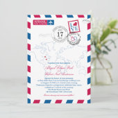 ボストンからバミューダ結婚ズ航空便 招待状 (スタンド正面)