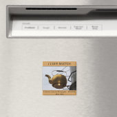 ボストンが大好き。Valentina Averina写真。 マグネット (インサイチュ (食洗機))