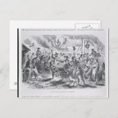 ボストンでのスタンプ法暴動 ポストカード (正面/裏面)