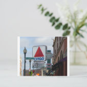 ボストンでの試合！ ポストカード (スタンド正面)