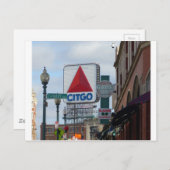 ボストンでの試合！ ポストカード (正面/裏面)