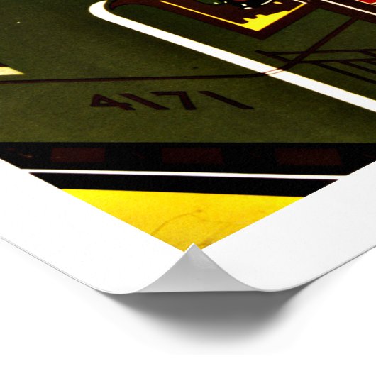 ボストンとメイン鉄道ヴィンテージ旅行 ポスター (角)