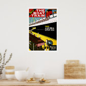 ボストンとメイン鉄道ヴィンテージ旅行 ポスター (キッチン)