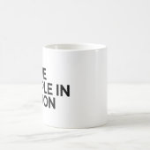 ボストンに人がいる コーヒーマグカップ (中央)