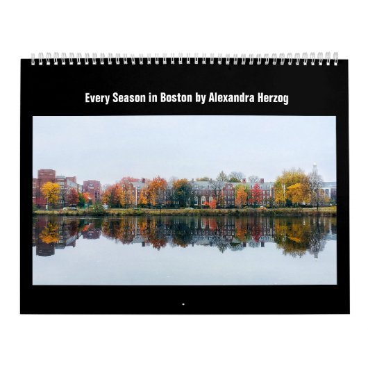 ボストンのあらゆる季節 カレンダー (カバー)