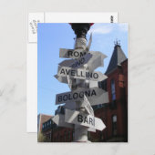 ボストンのはがきの北端 ポストカード (正面/裏面)