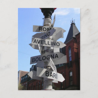 ボストンのはがきの北端 ポストカード