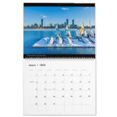 ボストンのカレンダー#2 カレンダー (3月 2026)