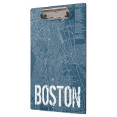 ボストンのグラフィック地図 クリップボード (左)