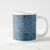 ボストンのグラフィック地図 ジャンボコーヒーマグカップ (右)