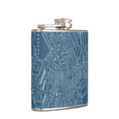 ボストンのグラフィック地図 フラスク (右)