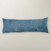 ボストンのグラフィック地図 ボディピロー (裏面)