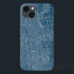 ボストンのグラフィック地図 iPhone 13ケース<br><div class="desc">マップとブループリント</div>
