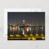 ボストンのスカイライン ポストカード (正面/裏面)