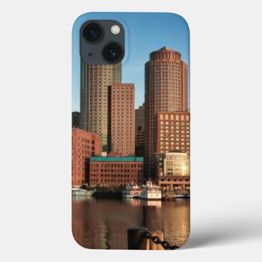 ボストンのスカイライン Case-Mate iPhoneケース (裏面)