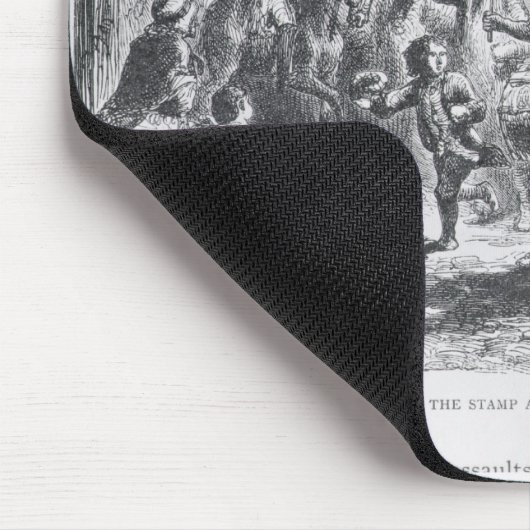 ボストンのスタンプの行為の暴動 マウスパッド (コーナー)