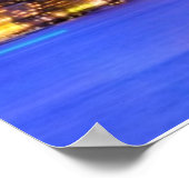 ボストンのダウンタウンの金融地区の表示 ポスター (角)