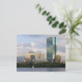 ボストンのチャールズ川を航行すること ポストカード (スタンド正面)