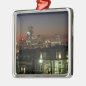 ボストンのドーチェスターの高さの近隣 メタルオーナメント (左)