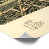 ボストンのバーズアイの地図 – 1899 (ウォーカー) BigMapBlog ポスター (角)