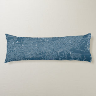 ボストンの写実的な地図 ボディピロー