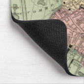 ボストンの地図バイミッチェル マウスパッド (コーナー)