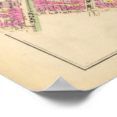 ボストンの地図28 ポスター (角)