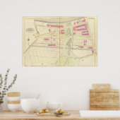 ボストンの地図29 ポスター (キッチン)