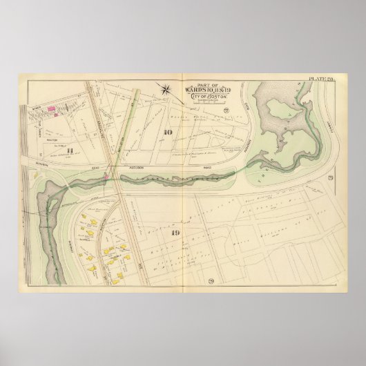 ボストンの地図2 ポスター (正面)