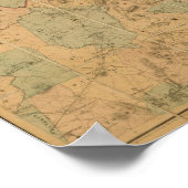 ボストンの地図2 ポスター (角)