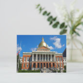 ボストンの州議事堂 ポストカード (スタンド正面)