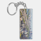 ボストンの空中写真 キーホルダー (正面左)