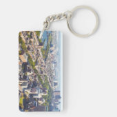 ボストンの空中写真 キーホルダー (裏面)
