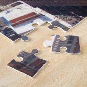 ボストンの空中写真 ジグソーパズル (側面)