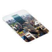 ボストンの空中眺め2 マグネット (右側)