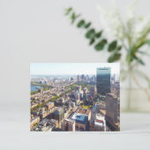 ボストンの空中眺め ポストカード (スタンド正面)