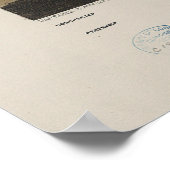 ボストンの街byパーソンズ&アトウォーター1873 ポスター (角)